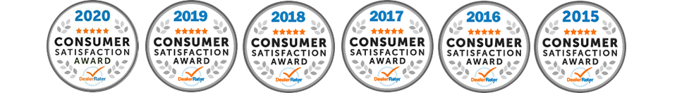 Dealer Rater Consumer Satifaction Award